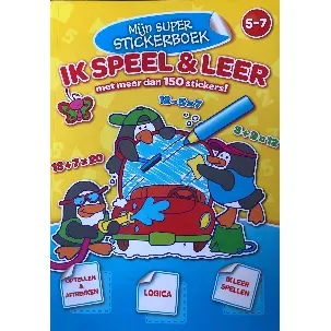 Afbeelding van Mijn super stickerboek Ik speel en leer met 150 stickers 5-7