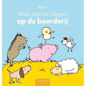 Afbeelding van Eten, spelen, slapen op de boerderij