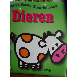 Afbeelding van Baby's eerste wpprdenboek groot : Dieren