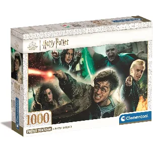 Afbeelding van Clementoni Harry Potter Legpuzzel - Puzzel 1000 stukjes - 70x50 cm - Voor Volwassenen en Kinderen vanaf 14 jaar