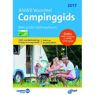 Afbeelding van ANWB voordeel campinggids 2017