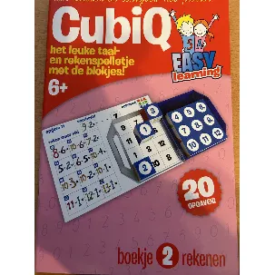 Afbeelding van CubiQ boekje Rekenen 2