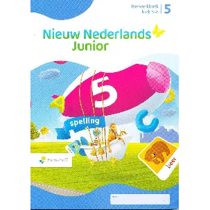 Afbeelding van Nieuw Nederlands Junior Spelling leerwerkboek blok 5-8 groep 5 (per stuk)