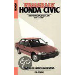 Afbeelding van Vraagbaak Honda Civic Benzine 1987 1991