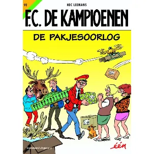 Afbeelding van F.C. De Kampioenen 92 - De pakjesoorlog