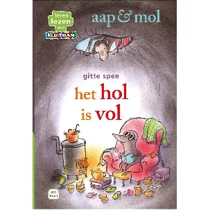 Afbeelding van Leren lezen met Kluitman - aap & mol het hol is vol