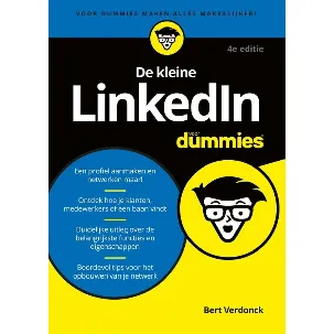 Afbeelding van Voor Dummies - De kleine LinkedIn voor Dummies