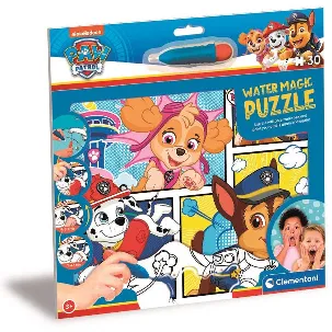 Afbeelding van Clementoni Kinderpuzzels - Water Magic Paw Patrol, Puzzel 30 Stukjes, 3-5 jaar - 22710