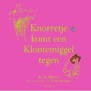 Afbeelding van Winnie de Poeh - Knorretje komt een Klontemiggel tegen