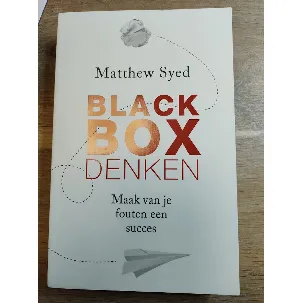 Afbeelding van Black Box - denken