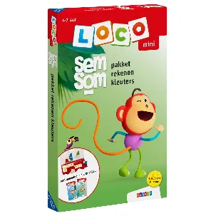 Afbeelding van Loco Mini - Loco mini semsom rekenen kleuters pakket