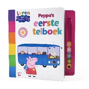 Afbeelding van Leren met Peppa Pig - Peppa's eerste telboek