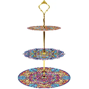 Afbeelding van Adorzy Diamond Painting Etagère – Diamond Painting Volwassenen – Diamond Painting Volledig Pakket - DIY Pakket