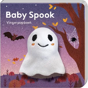 Afbeelding van Vingerpopboekje Baby spook