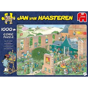 Afbeelding van Jan van Haasteren De Kunstmarkt puzzel - 1000 stukjes