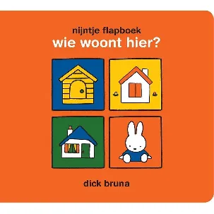 Afbeelding van Nijntje - nijntje flapboek, wie woont hier?