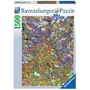 Afbeelding van Ravensburger puzzel Vele bonte vissen - Legpuzzel - 1500 stukjes