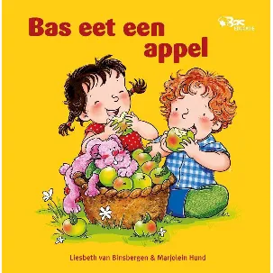 Afbeelding van Bas - Bas eet een appel