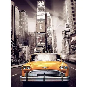 Afbeelding van SEOS Shop ® Diamond Painting Volwassenen - Diamond Painting Kinderen - Diamond Painting Pakket Volledig - Taxi in New York - 30x40cm