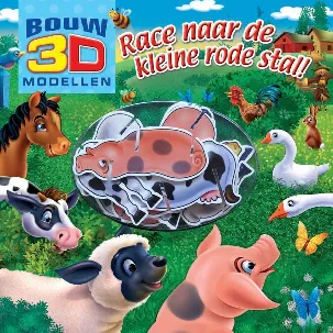 Afbeelding van 3D race naar de rode stal!