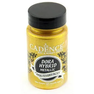 Afbeelding van Acrylverf - Metallic - Dora Hybrid - Rich Gold - Cadence - 90 ml