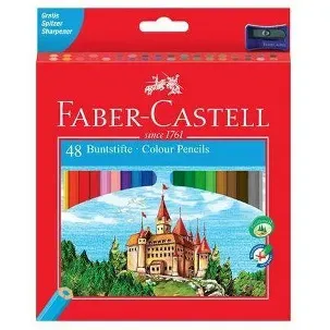 Afbeelding van Kleurpotloden Faber-Castell Multicolour (3 Stuks)