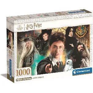 Afbeelding van Clementoni - Puzzel 1000 Stukjes High Quality Collection - Harry Potter, Puzzel Voor Volwassenen en Kinderen, 14-99 jaar, 39787 COMPACT BOX