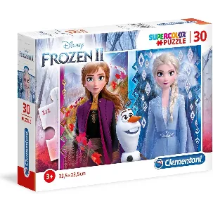 Afbeelding van Clementoni - Puzzel 30 Stukjes Frozen 2, Kinderpuzzels, 3-5 jaar, 20251