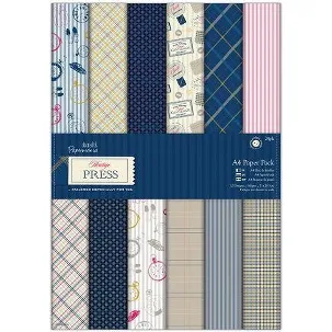 Afbeelding van Docrafts: Heritage Press A4 Paper Pack (24pk)