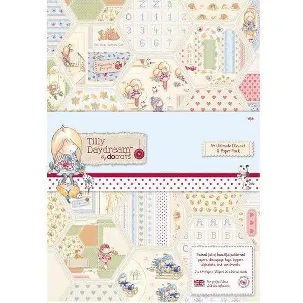 Afbeelding van Docrafts: Tilly A4 Ultimate Die-cut & Paper Pack (48pk) (PMA 169100)