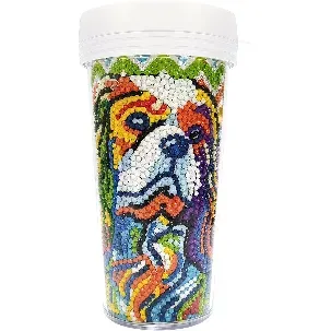 Afbeelding van Adorzy Diamond Painting Drinkbeker – Diamond Painting Hond – Diamond Painting Pakket Volledig – Diamond Painting Volwassenen & Kinderen