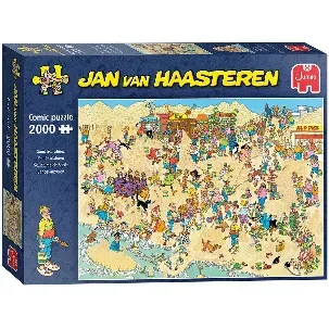 Afbeelding van Jan van Haasteren Zandsculpturen - Legpuzzel 2000 stukjes