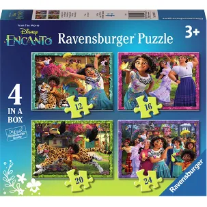 Afbeelding van Ravensburger Disney The Lion King 4in1box puzzel - 12+16+20+24 stukjes - kinderpuzzel