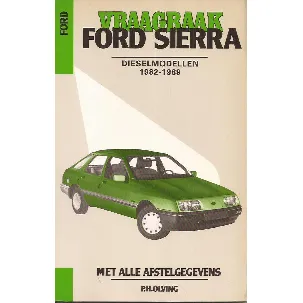 Afbeelding van Vraagbaak ford sierra dieselmod. 1982-89