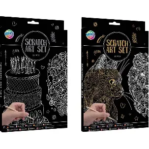 Afbeelding van Scratch Art Set