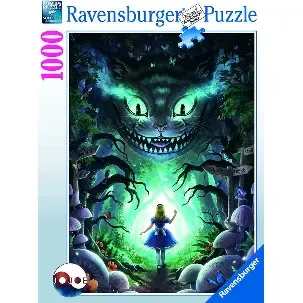 Afbeelding van Ravensburger puzzel Disney Avonturen met Alice - Legpuzzel - 1000 stukjes Disney