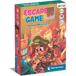 Afbeelding van Clementoni Bordspel - Escape Game - Het Mysterieuze Museum - Gezelschapsspel voor Familie - Kinderen vanaf 8 Jaar