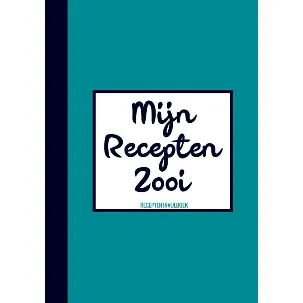 Afbeelding van Geschenk voor Mannen, Vrouwen, Vriend, Vriendin - Recepten Invulboek / Receptenboek - Mijn Recepten Zooi