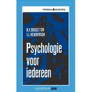 Afbeelding van Vantoen.nu - Psychologie voor iedereen