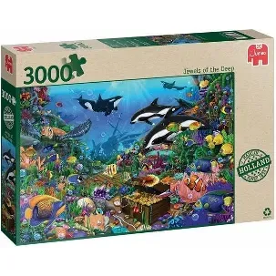 Afbeelding van Jumbo Premium Collection Puzzel Jewels of the Deep - Legpuzzel - 3000 stukjes