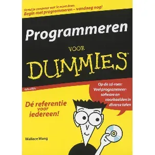 Afbeelding van Programmeren Voor Dummies Incl Cd