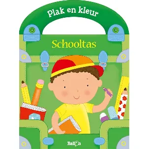 Afbeelding van De Ballon- Stickerkoffertjes: Schooltas