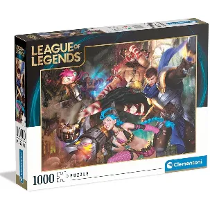 Afbeelding van Clementoni - Puzzel 1000 Stukjes League of Legends, Puzzel Voor Volwassenen en Kinderen, 14-99 jaar, 39668