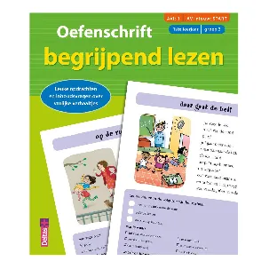 Afbeelding van Oefenschrift begrijpend lezen (AVI:1 AVI nieuw:START) (1ste leerjaar - groep 3)