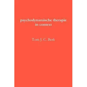 Afbeelding van Psychodynamische Therapie in Context