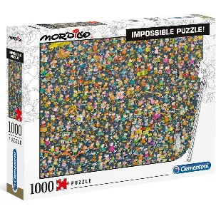 Afbeelding van Clementoni - Puzzel 1000 Stukjes - Impossible Mordillo - Puzzel voor volwassenen