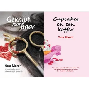 Afbeelding van Geknipt voor haar / Cupcakes en een koffer