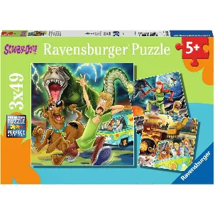 Afbeelding van Ravensburger puzzel Scooby Doo - Legpuzzel - 3x49 stukjes