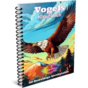 Afbeelding van Colourific Moments kleurboek voor volwassen - Kleurboek met 30 kleurplaten - A5 formaat