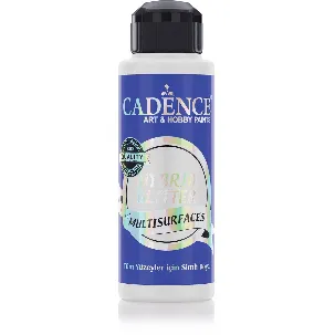 Afbeelding van Cadence Cadence Hybrid Acrylverf Glitter 120 ml White